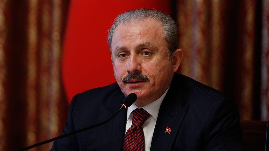 シェントプ・トルコ大国民議会議長、アルメニア国民議会議長の発言に反発