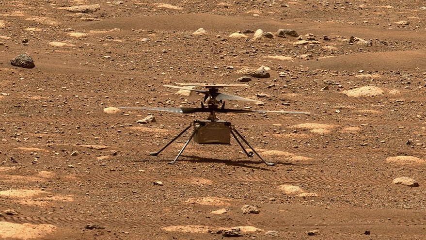 Dua Foto Pertama dari Ingenuity Telah Sampai ke Bumi