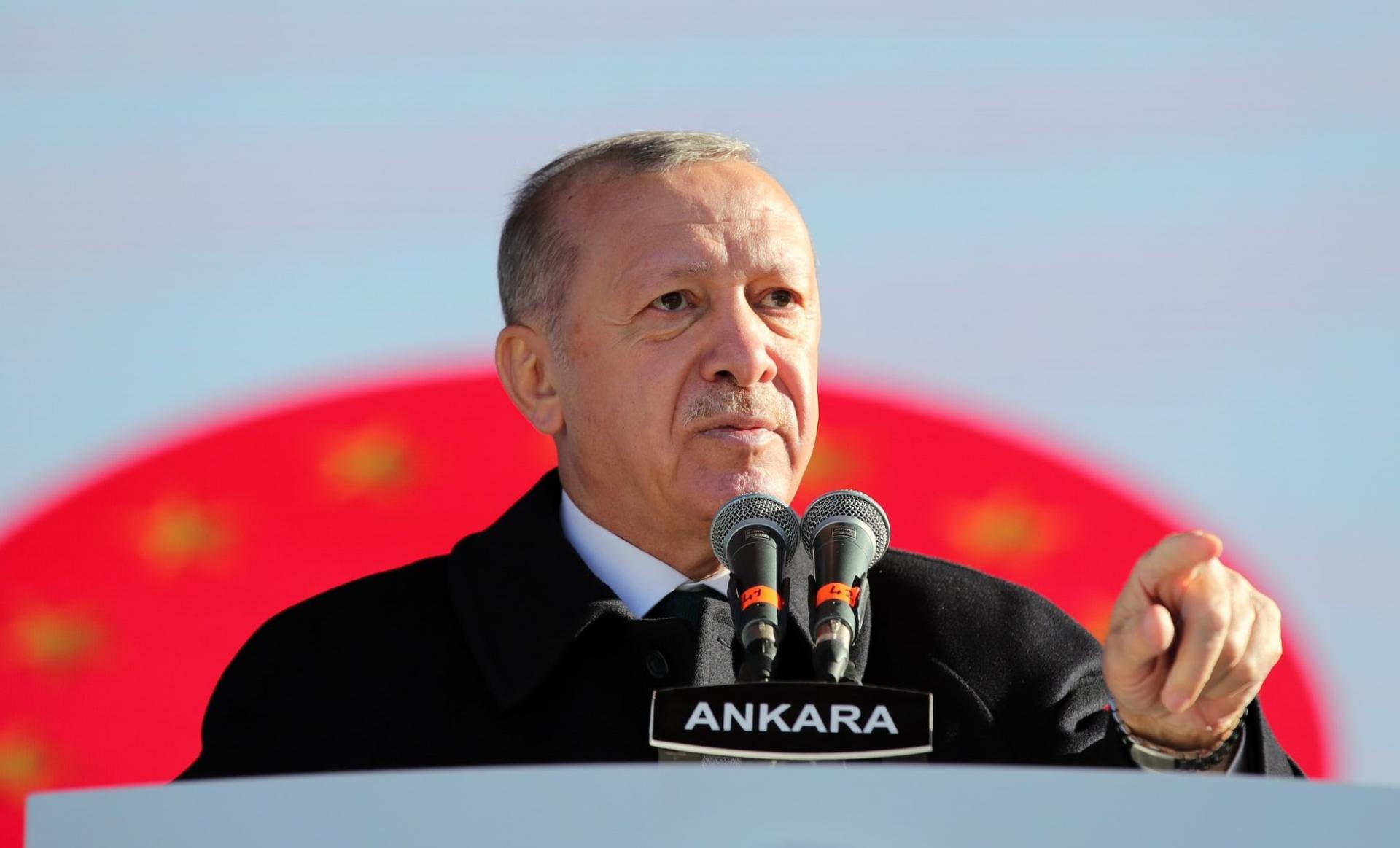 Erdoğan: "Notre objectif est de placer la Turquie parmi les 10 grandes économies du monde"