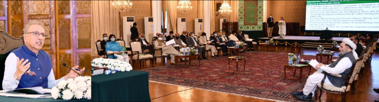بڑھتی آبادی کی روک تھام اور خاندانی منصوبہ بندی کے لیے تمام ضری اقدامات کرنا ہوں گے: صدر عارف علوی