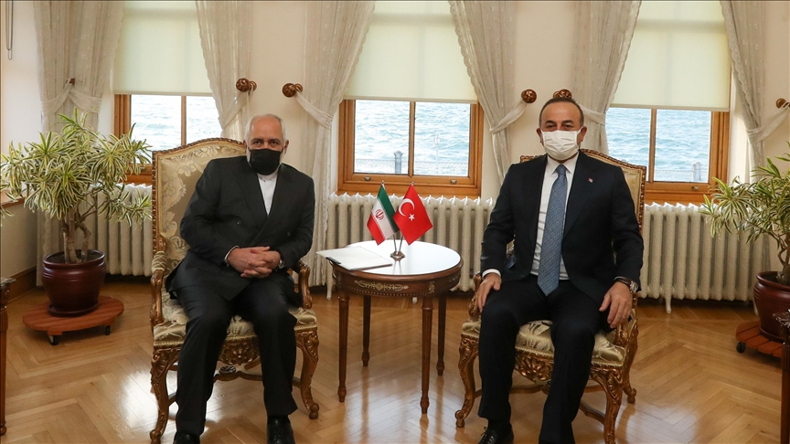 نشست مطبوعاتی وزرای خارجه تورکیه و ایران