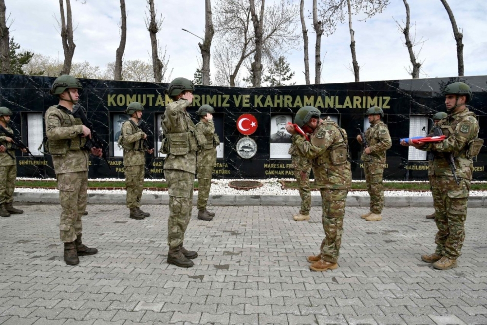 Azərbaycan hərbçiləri Türkiyədəki təlimlərdə