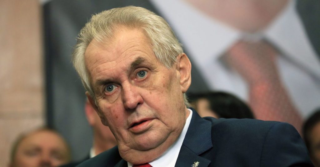 Hospitaliziran predsjednik Češke Miloš Zeman