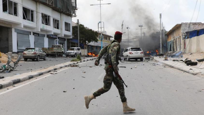 Letupan di Ibu Kota Somalia Mogadishu