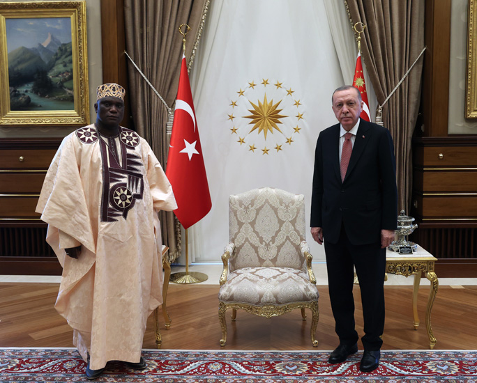 Erdo'g'an Turkiyaga yangi tayinlangan elchilardan ishonch yorliqlarini qabul qildi