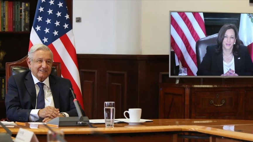 López Obrador y Kamala Harris acuerdan fortalecer los lazos diplomáticos