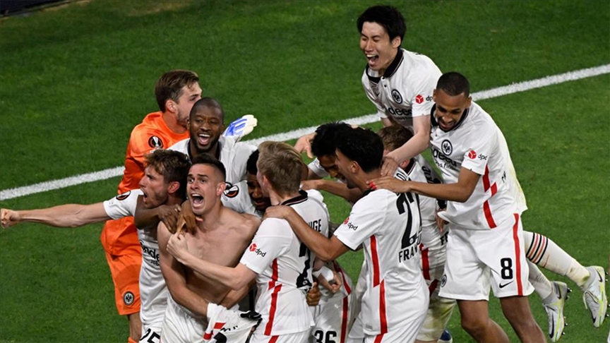 El Eintracht Franfurt, campeón de la Europa League 2022