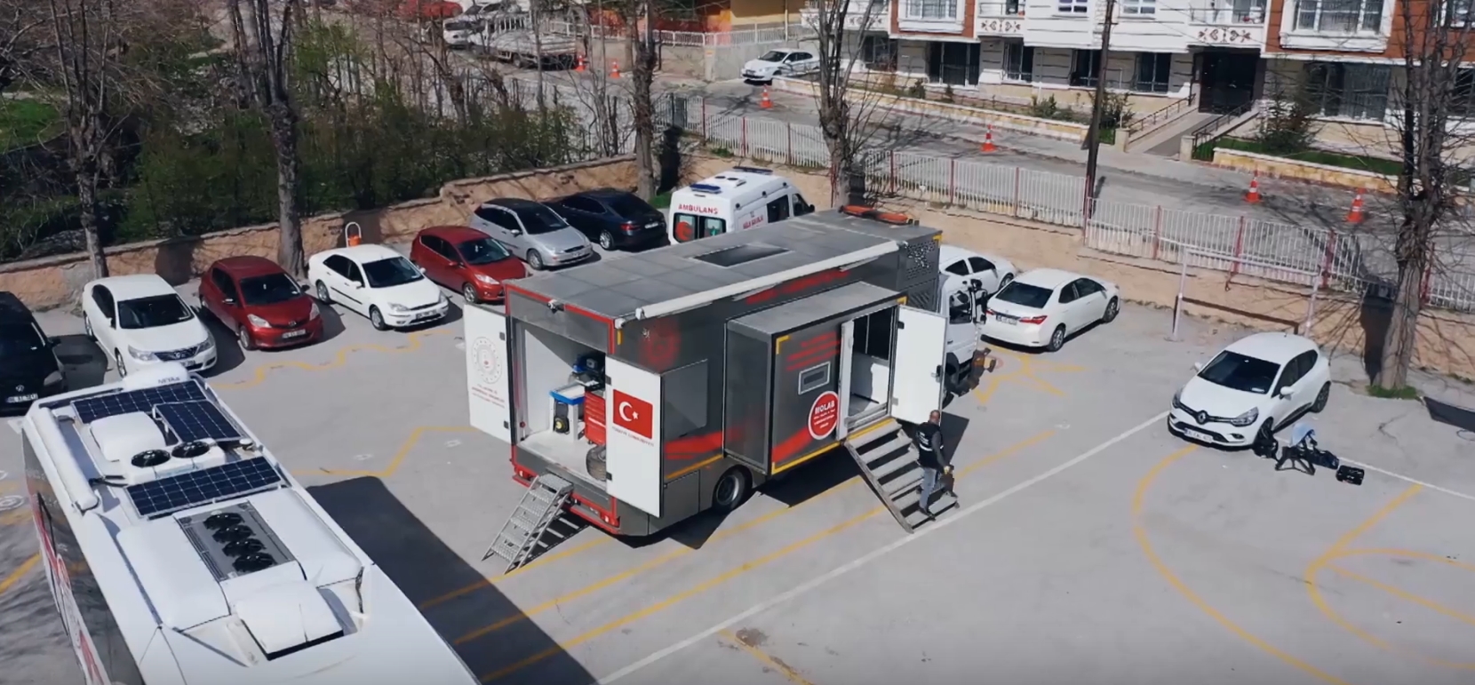Turquia projeta primeiro veículo móvel de análise de edifícios e laboratório de testes