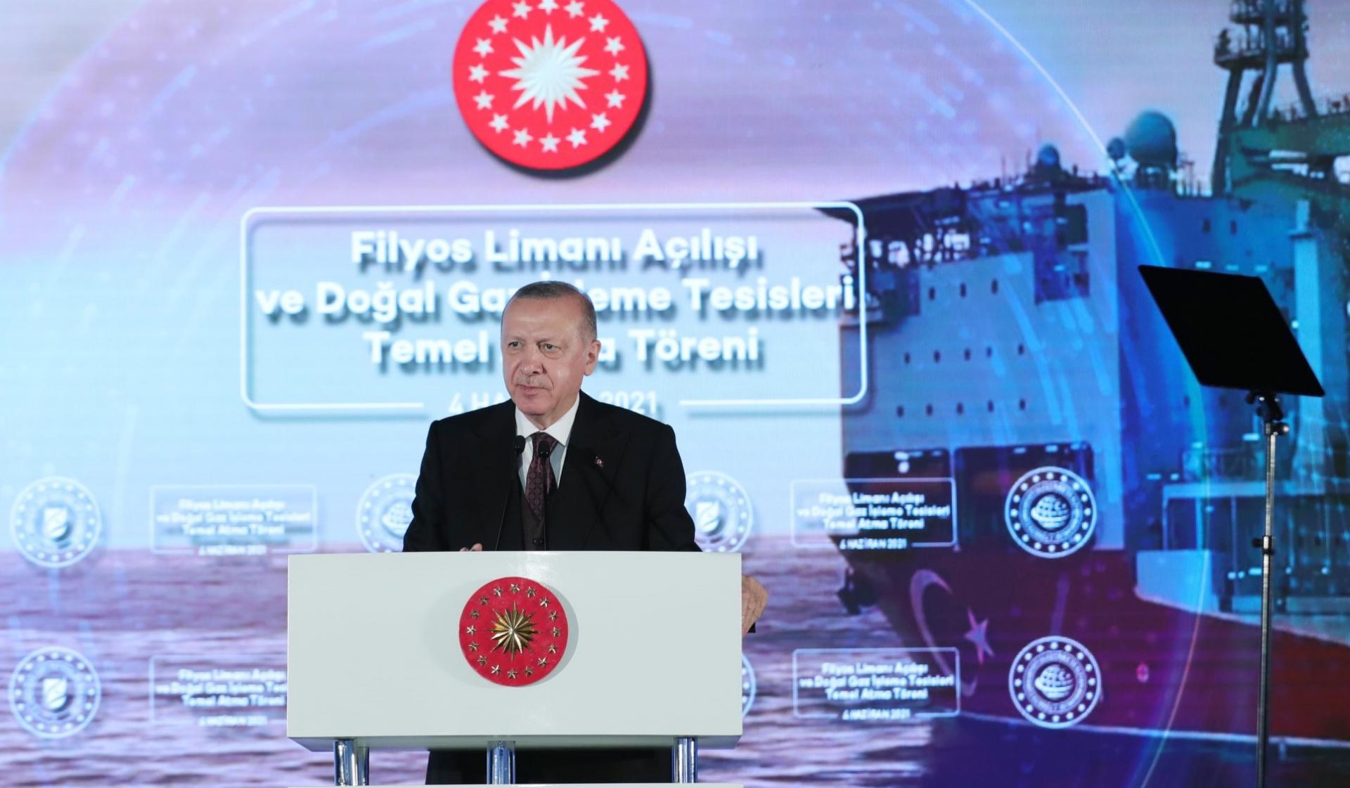 Erdogan annonce une nouvelle découverte de 135 milliards de mètres cubes de gaz naturel
