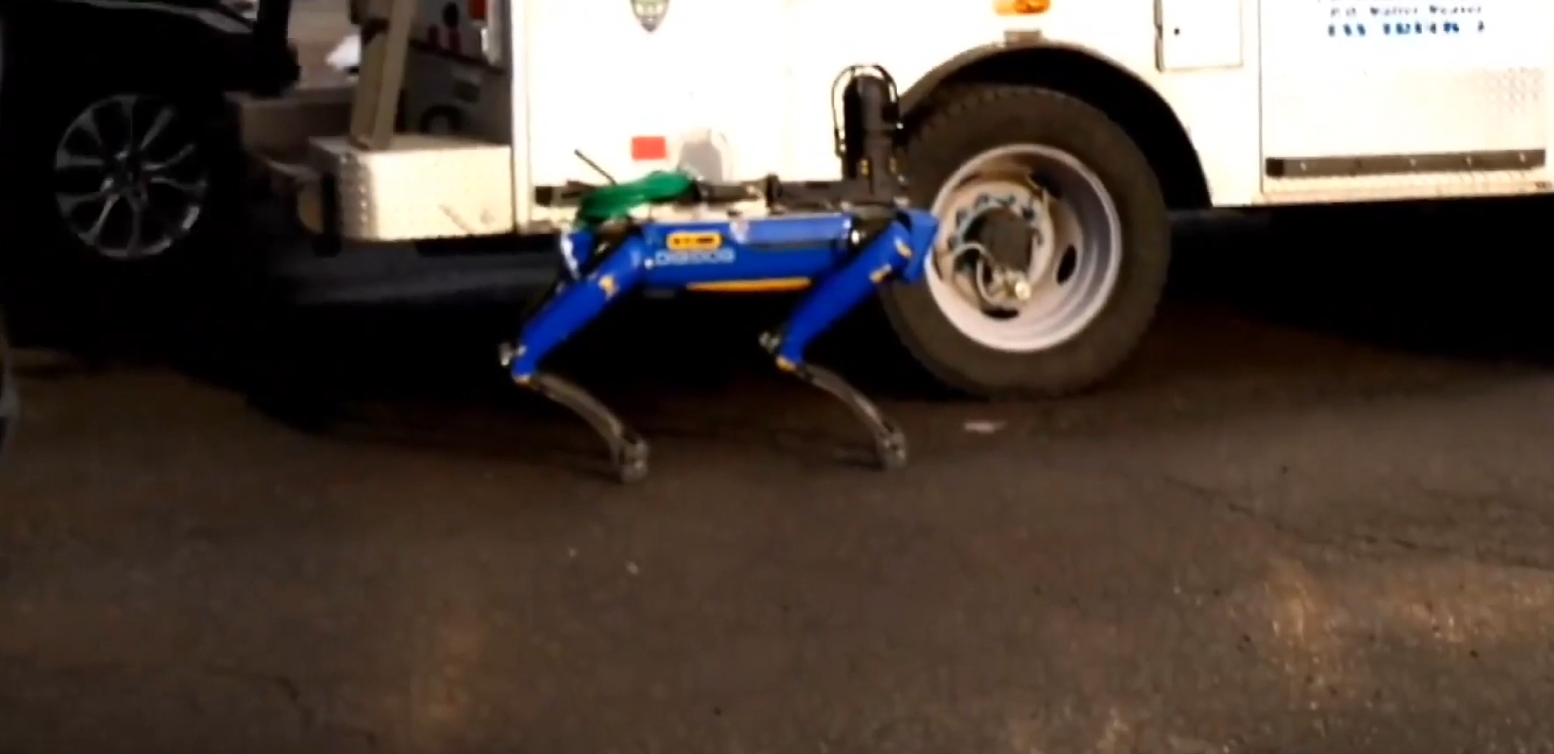 N'yu-York poliśiyase robot-êttän baş tarttı