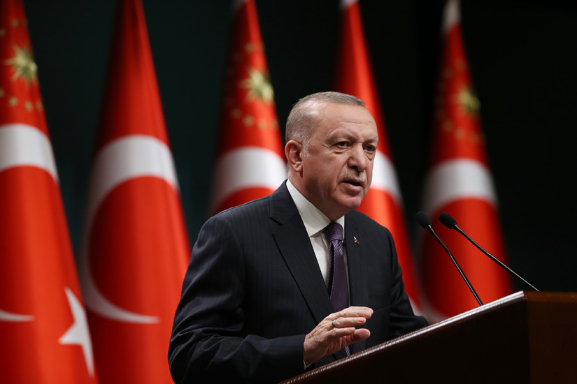 Erdogan reçoit les représentants des ONG turques en Europe