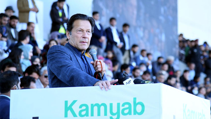 ٹیلنٹ ہنٹ پروگرام کا مقصد نوجوانوں کو بین الاقوامی سطح کے مقابلوں کیلئے تیار کرنا ہے: عمران خان