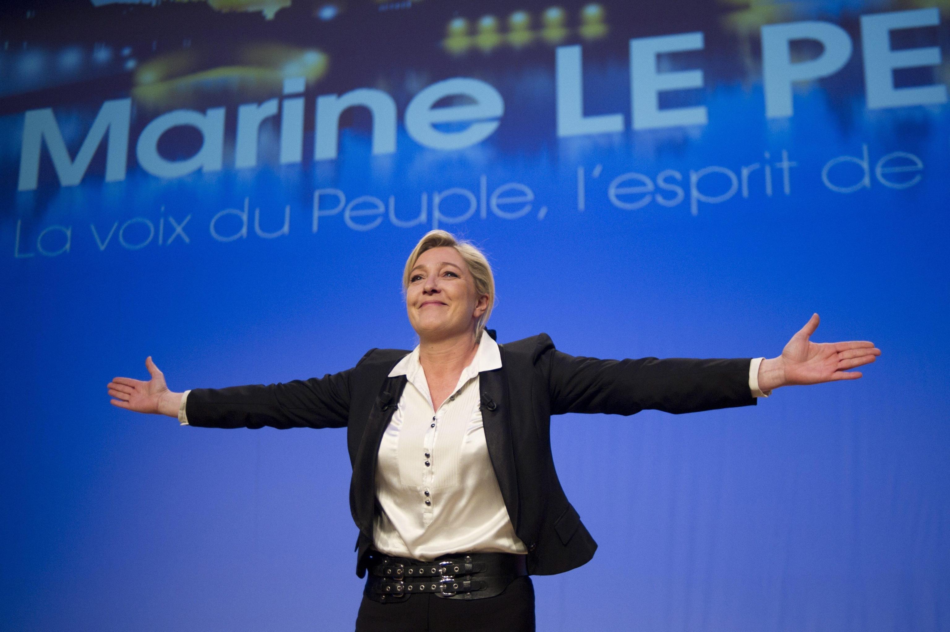 Marine Le Pen újra indul a francia elnökválasztáson