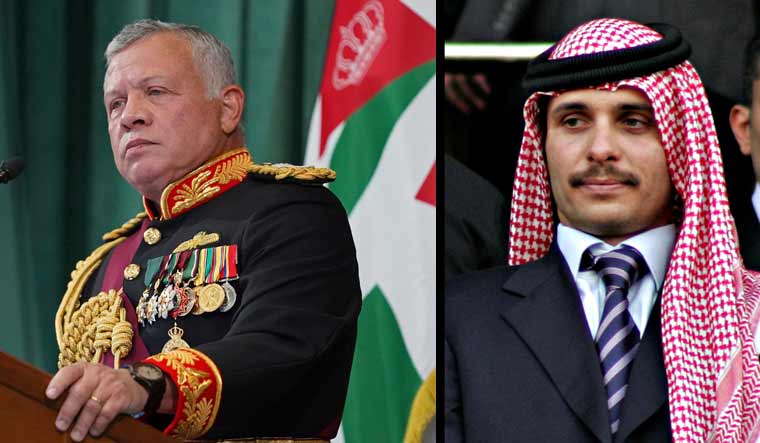 ئىيوردانىيەدە نەزەربەنت قىلىنغانلىقى ئىلگىرى سۈرۈلگەن شاھزادە ساداقەتنامىغا ئىمزا قويدى