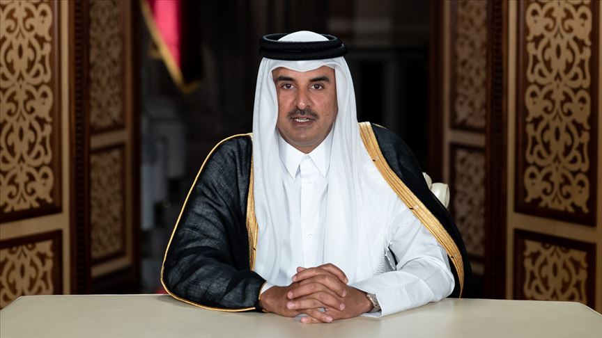 امیر قطر بهصورت تلفنی با رئیس جمهور قزاقستان گفتوگو کرد