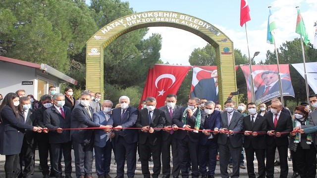 Turkiyaning Hatay viloyatida TURKSO’Y xalqaro bog'i ochildi