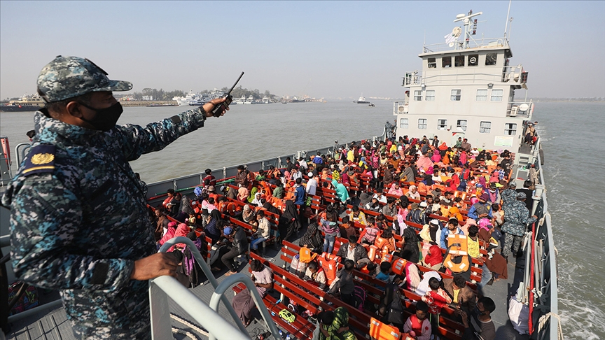 Bangladesh Hantar Lagi 3000 Muslim Arakan ke Pulau Bhasan Char