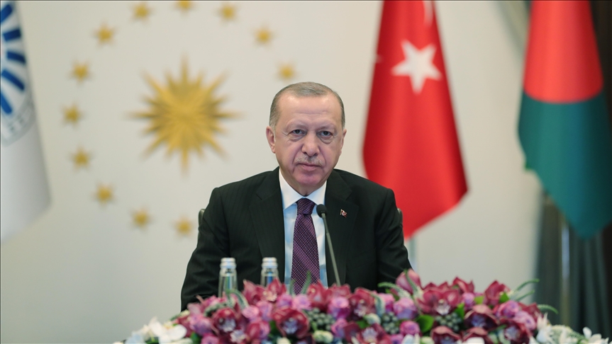 ئەردوغان: ئىسلامىي ئۇنېۋىرسال بانكا قۇرۇش پىكرىنى ئىشقا ئاشۇرۇشقا بولىدۇ