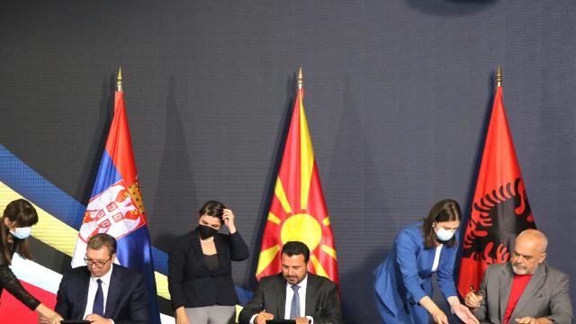 Иницијатива „Отворен Балкан“ од три земји од Западен Балкан; Северна Македонија, Албанија и Србија