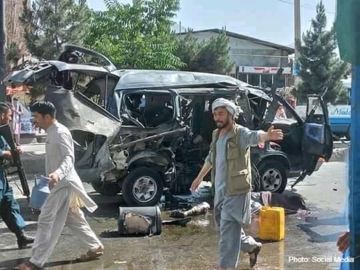 په کابل کې دوه جلا جلا چاودنې شوي