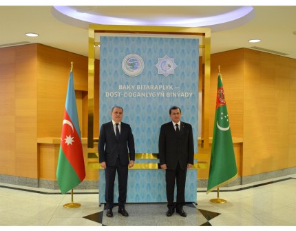 AZERBAÝJAN RESPUBLIKASYNYŇ DAŞARY IŞLER MINISTRINIŇ TÜRKMENISTANA SAPARY