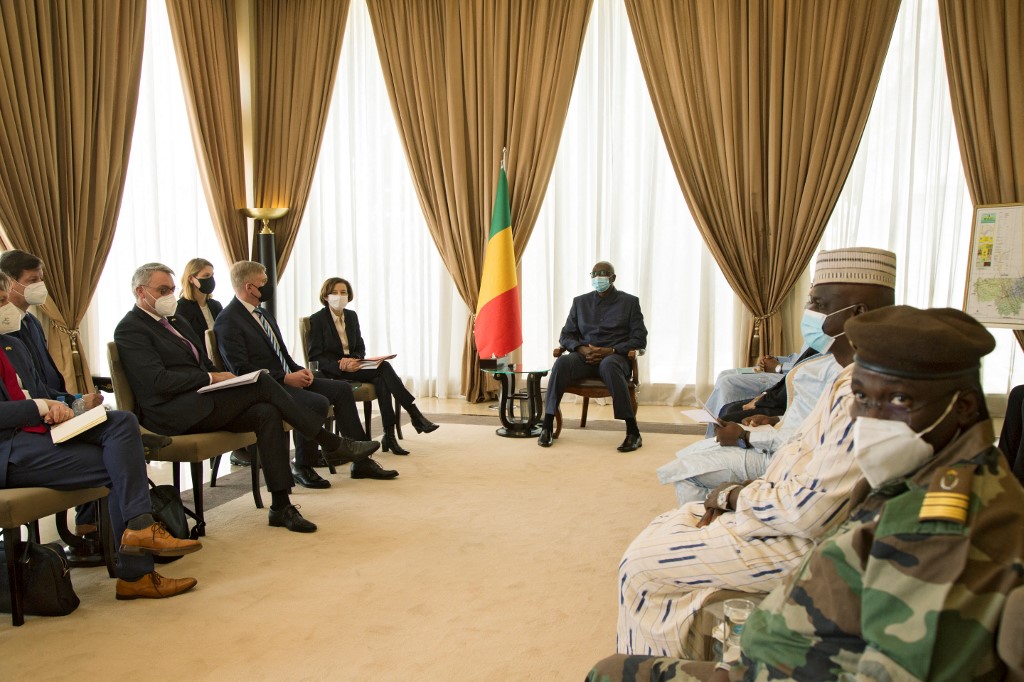 La France et l'Europe réaffirment leur soutien au Mali (Florence Parly)