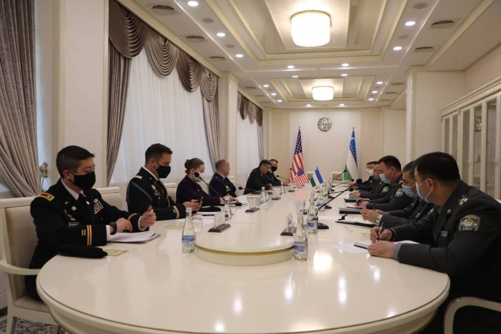 AQSh harbiy delegatsiyasi O‘zbekistonga tashrif buyurdi