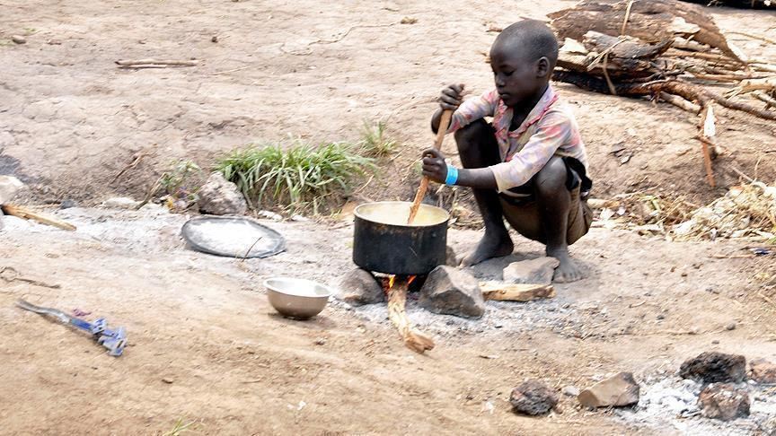 Üzäk Afrika Cömhüriyätendä azıq-tölek probleması