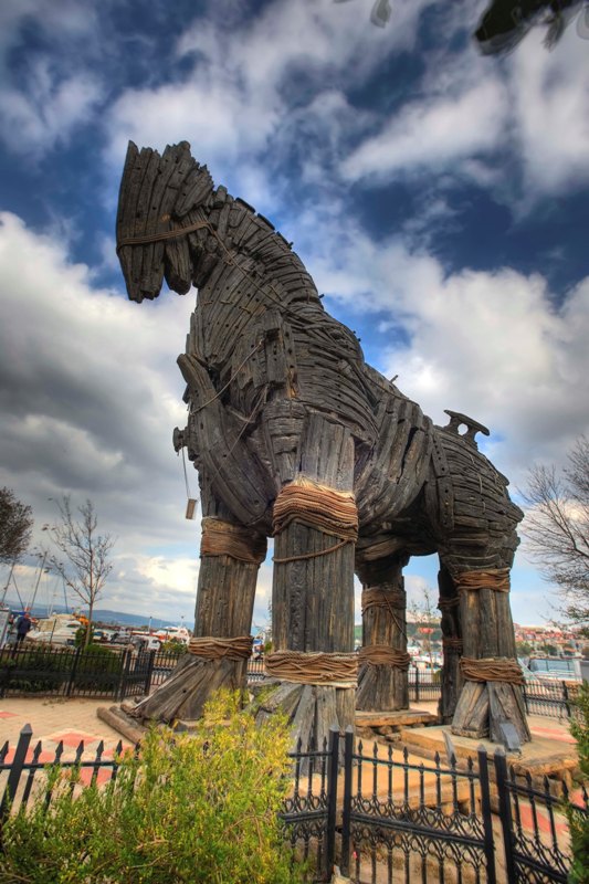 Cavalo de Troia, Çanakkale, Turquia - Já lá estive