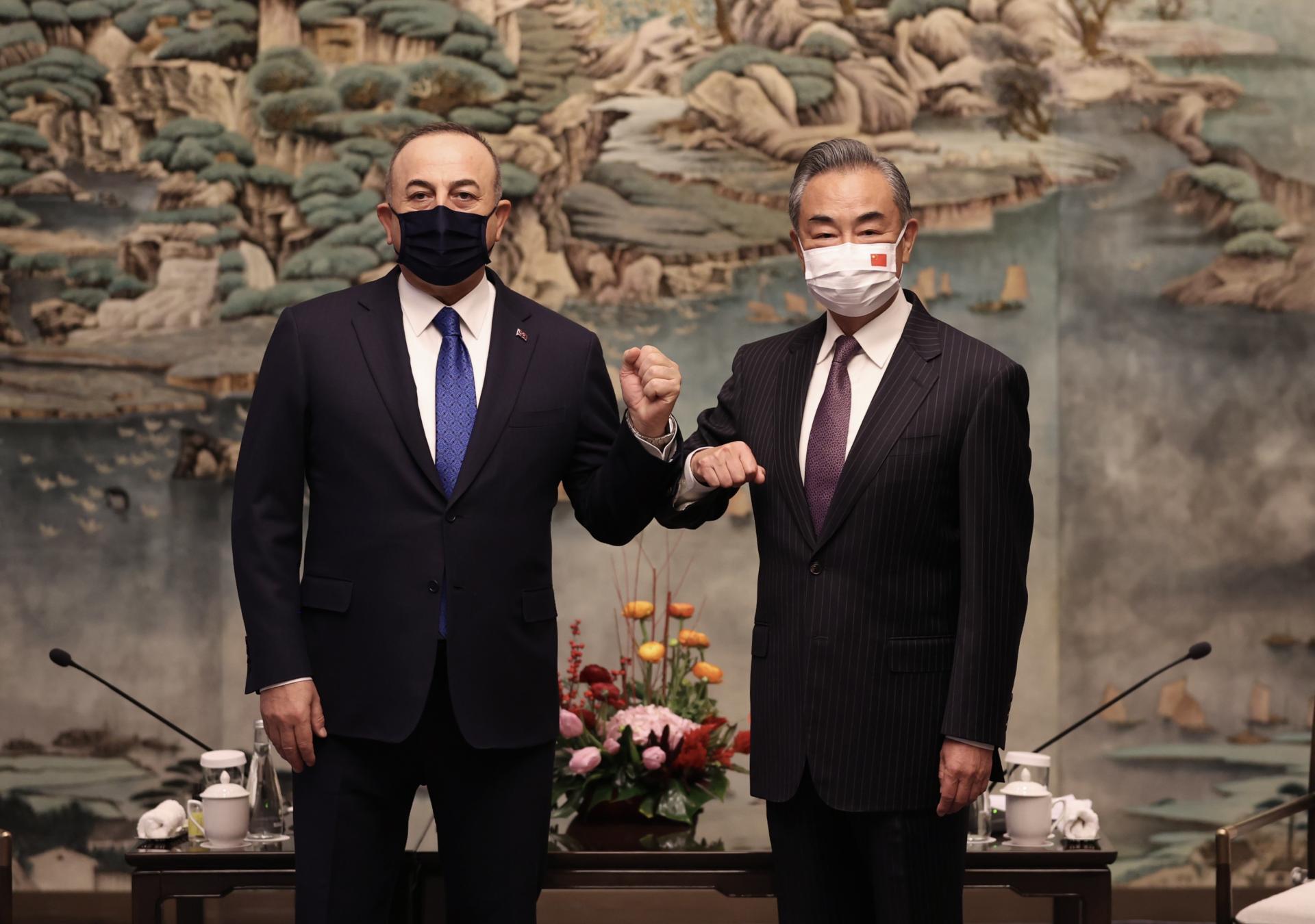 土耳其外长访问中国