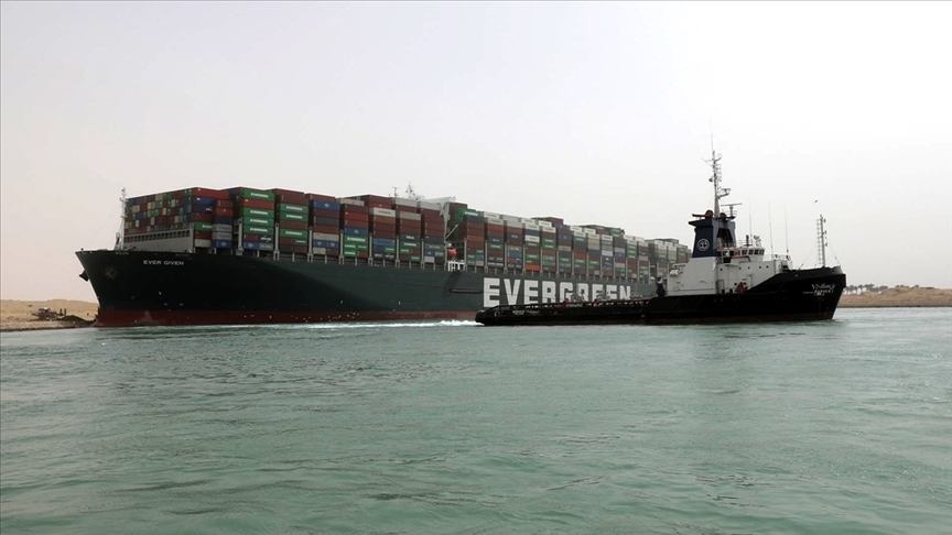 No se puede realizar el tráfico marítimo en el Canal Suez