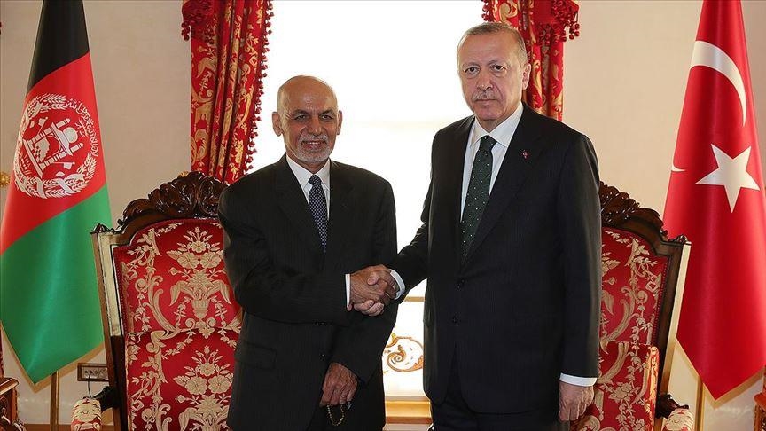 ایردوغان بیلن اشرف غنی سوزلشدی