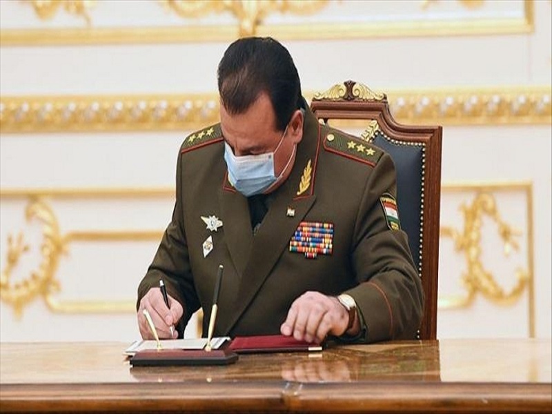 وزیر دفاع تاجیکستان به ایران سفر کرد