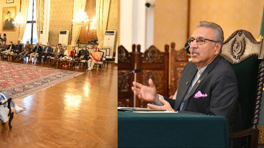 صدر عارف علوی کا گلگت بلتستان کے نوجوانوں کو آئی ٹی کے جدید ہنر سے آراستہ کرنے پر زور