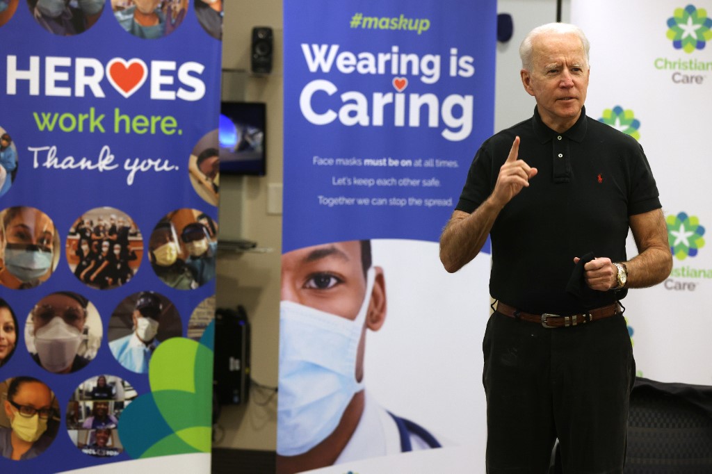 Joe Biden recibe segunda dosis de la vacuna COVID-19