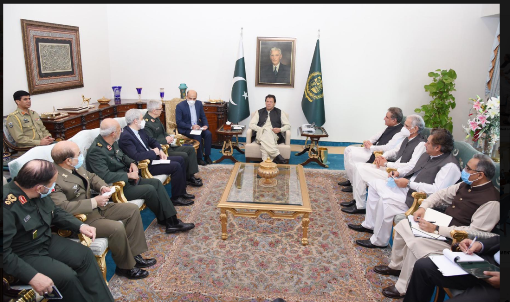 وزیراعظم عمران خان کا افغانستان کی صورتحال پر پاکستان ایران کے درمیان قریبی تعاون جاری رکھنے پر زور