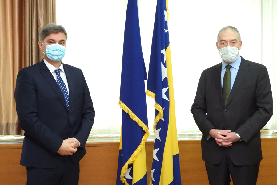Zvizdić i ambasador Girgin o prijateljskim odnosima BiH i Turske