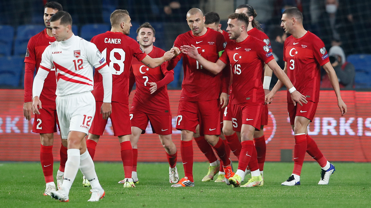 فوتبال: تۆرکیه 6- جبل الطارق 0