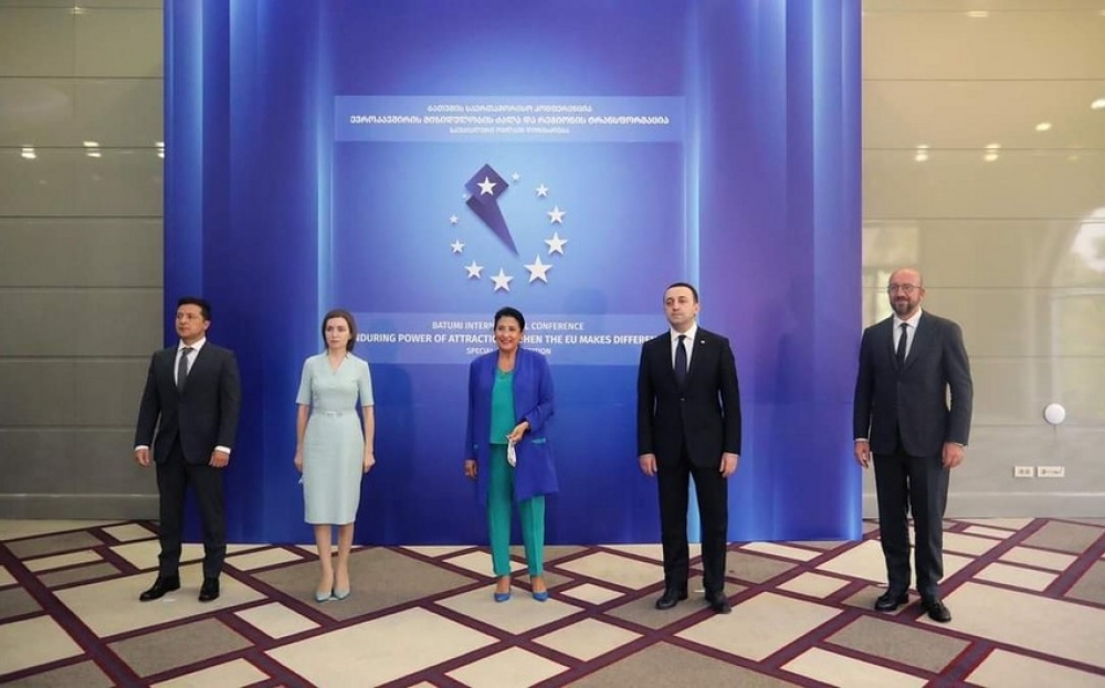 Gürcüstan, Ukrayna və Moldova prezidentləri Birgə Bəyannamə imzaladılar