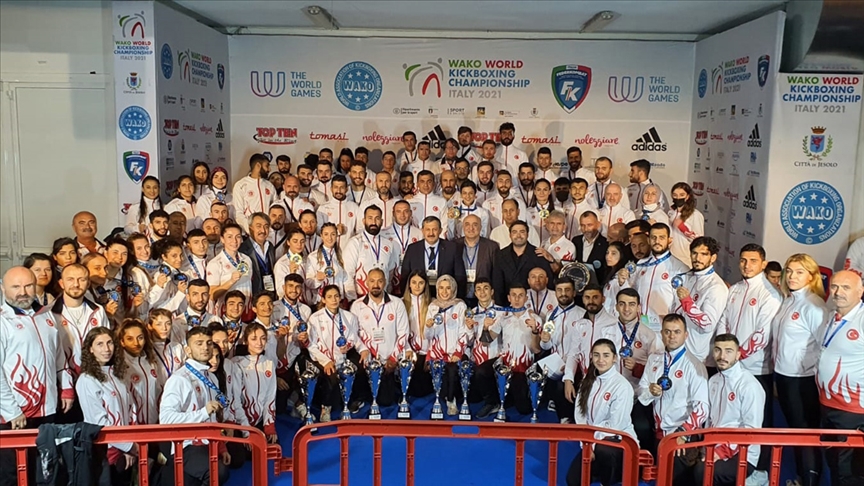 Kick-boxing: la Turquie achève le championnat mondial avec un total de 42 médailles