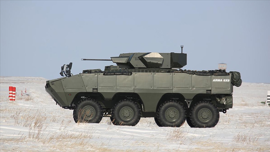 Қазақстан армиясы түрік әскери бронды көліктерін сынақтан өткізді