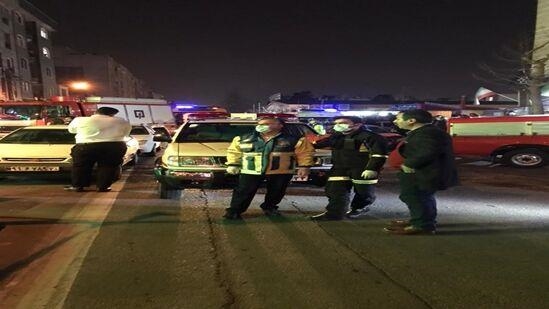 بر اثر وقوع آتشسوزی در یک برج مسکونی در تهران 4 نفر جان باختند