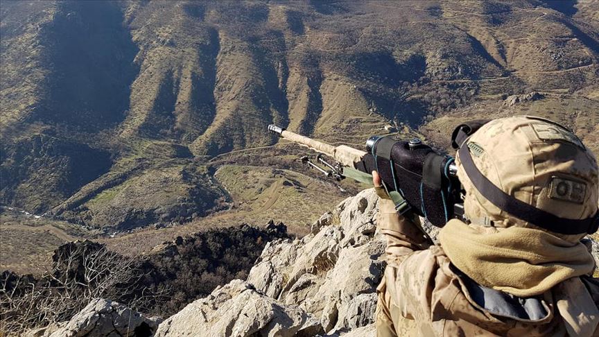 Türkiyənin daxilində və xaricində terrorla mübarizə qərarlı şəkildə davam edir