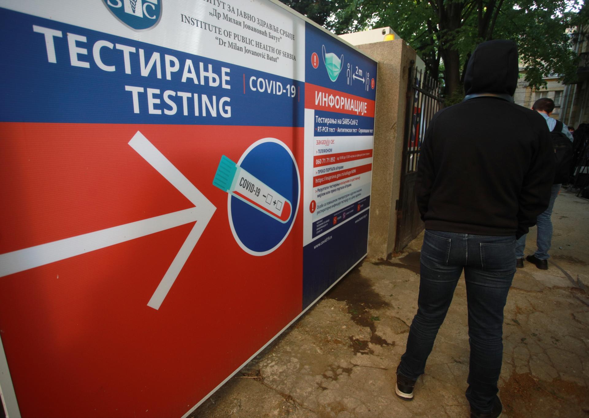 Srbija: Registrovana 84 nova slučaja zaraze koronavirusom