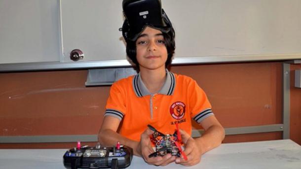 Mert Delibalta, el turco que inventó un drone espía capaz de detectar bombas
