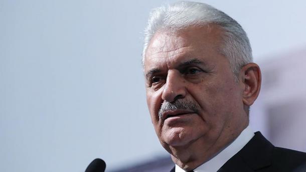 Yildirim participe à la cérémonie de pose de la première pierre de la Maison de l'Opéra à Istanbul