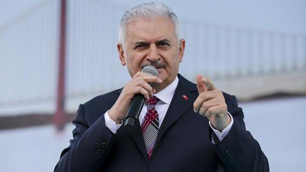 "Bunu deyənlərə Çanaqqala körpüsü layihəsi ən gözəl cavabdır", B.Yıldırım