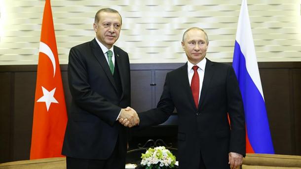 Стартува средбата Ердоган - Путин