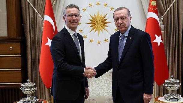 دیدار اردوغان و استولتنبرگ در آنکارا