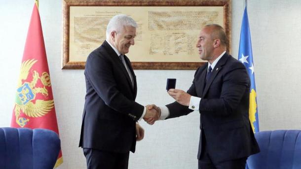 Kryeministri i Malit të Zi Dushko, Markoviq qëndroi për një vizitë pune në Kosovë